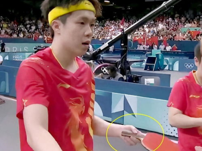 王楚钦赛场细节彰显体育精神